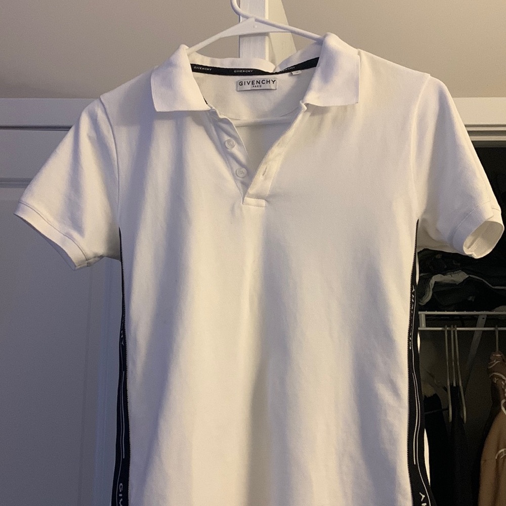 White 3 button Givenchy shirt